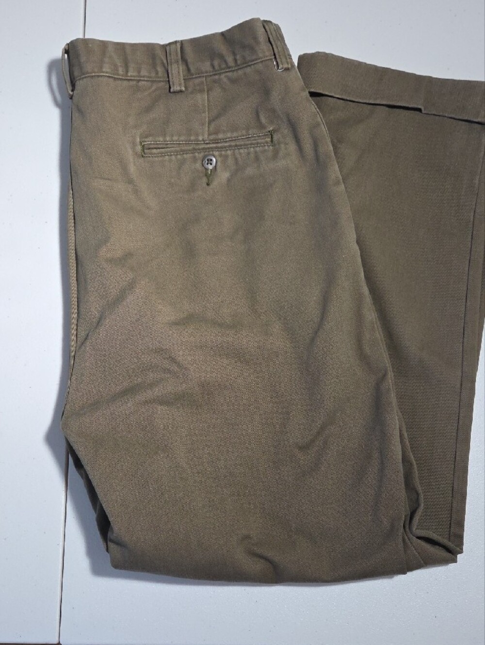 Polo by Ralph Lauren Olive Green Hammond Pants - Picture 2 of 5